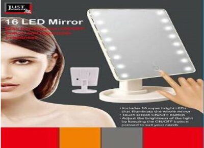16 LED Bright Mirror with small round mirror