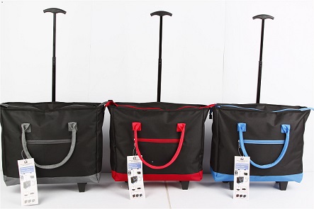 shopper bag with wheel